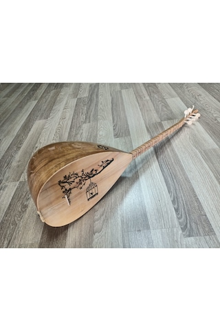 BAĞLAMA ÖZEL DESENLİ TAM SET UZUN SAP