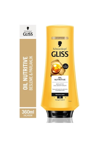 Gliss Oil Nutritive Saç Kremi 360 ML