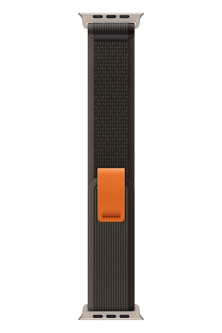Buff Watch Fabric Loop Kayış 42/44/45mm Siyah-turuncu