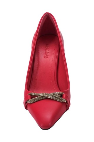 Marine Shoes 134-462 Kadın Ayakkabı Mak-b3-462 050 Kırmızı