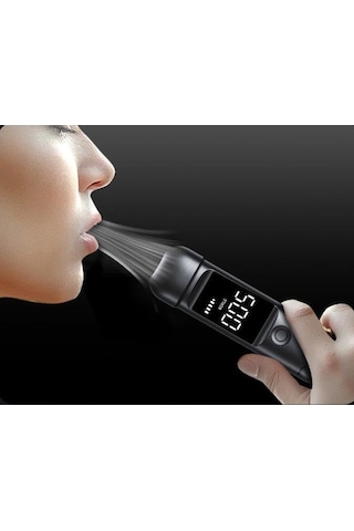 Teletek Dijital Alkolmetre, Lcd Ekranlı, Type-c Şarjlı, Sesli Ve Işıklı Uyarı Sistemi, Taşınabilir Alkol Test C