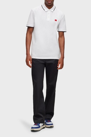 Hugo Erkek Polo Yaka T Shirt 50490775 120 Beyaz Beyaz