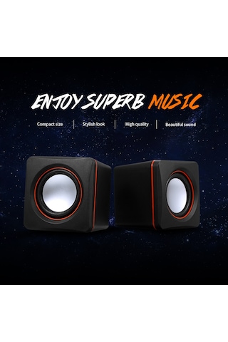 Lemestar "taşınabilir Mini Hoparlör: Yüksek Ses Kalitesi İle Laptop/mp3/akıllı Telefonlar İçin Mükemmel Çözüm"