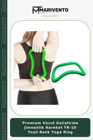 Premium Vücut Geliştirme Jimnastik Hareket Yr-10 Yeşil Renk Yoga Ring
