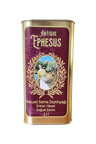 Antique Ephesus Erken Hasat Soğuk Sıkım Naturel Sızma Zeytinyağı 1 L