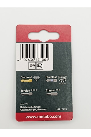 Metabo 24419 Ph 2x25 Bits Uç 2 Adet