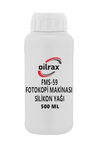 Oılrax Fotokopi Makinası Silikon Yağı - 500 Ml Ricoh Xerox Canon Kyocera Sharp Konica Minolta 1 Adet