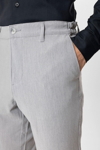 Back And Bond Açık Gri Regular Fit Beli Lastikli Yan Cep Casual Pantolon Çok Renkli
