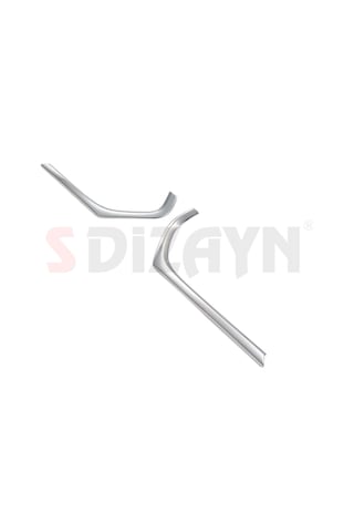 S-Dizayn Opel Corsa E Krom Sis Farı Çerçevesi 2 Prç 2015-2019