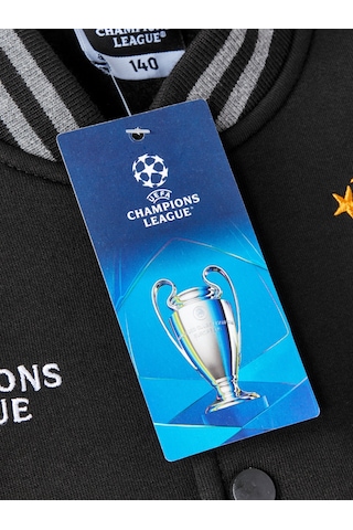 Gsstore Galatasaray Ucl Çocuk Ceket C252230 Siyah