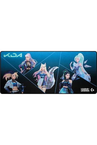Logitech G840 Kda Oyun Klavyesi Mouse Pad Masa Matı
