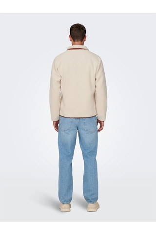 Only & Sons Onsdallas Lıfe Sherpa Jacket Otw Vd Erkek Gray Ceket - 22025599