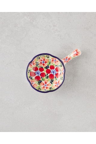 English Home Botanic Stoneware Çerezlik 11,5x7,5 Cm Renkli Renkli