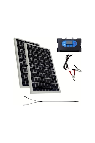 Besthome1 Dream011 2 Adet Solar Paneller Kontrolcü Karavan Telefon Sarj Cihazı