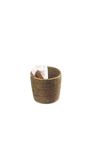 Basket Malzemelik, Oval, Tezgah Üstü - Kahve Kahve