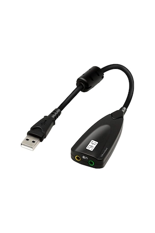AoGo Kablolu USB 5hV2 Sound Harici Ses kartı