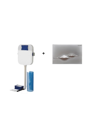 Creavit Gömme Rezer.gr5006 gp1002 M.gri Kum. Pan. helataşı İçin Beyaz