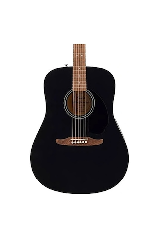 Fender California Debut Redondo Dreadnought Ceviz Klavye Black Akustik Gitar
