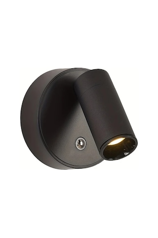 Honeybeeshop Siyah 360 Derece Dönebilen Modern Şarj Edilebilir Manyetik Led Gece Lambası 1 Adet Şarjlı Lityum Pil Dokunmatik Aydınlatma Yatak Odası Başucu Masa Dekor Siyah-