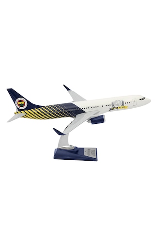 Zekupp Boeing 737-800 1/100 Ölçek Fenerbahçe Lisanslı Çizgili Tas
