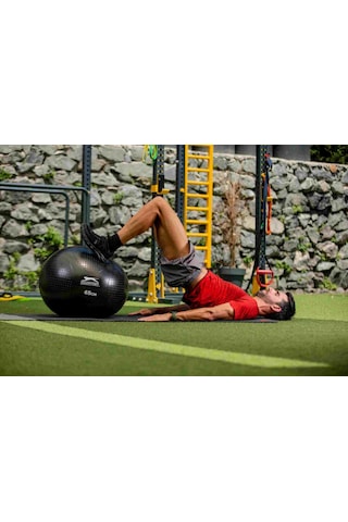 Slazenger 65cm Antıburst Gymball Siyah(Pompa Dahil)