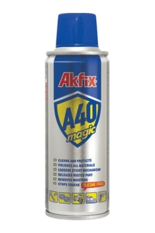 Akfix A40 Yağlayıcı Pas Sökücü Parlatıcı ve Temizleyici 200 ML