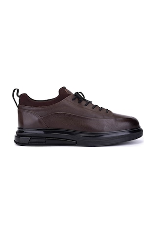 Tamer Tanca Erkek Hakiki Deri Kahverengi Sneakers & Spor Ayakkabı 1145 20548 Erk Ayk Y26 Kahve Anl