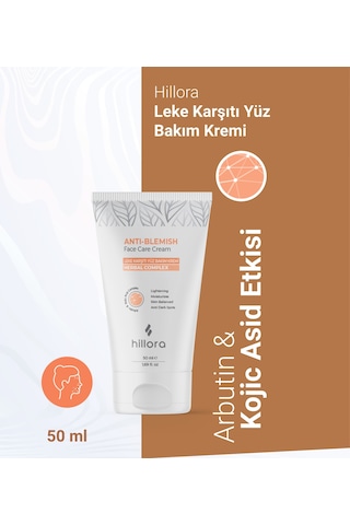 Hillora Leke Karşıtı Yüz Bakım Kremi