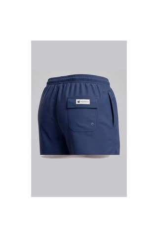 Wild Wood Garment Wild Wood "pacific Blue" Klasik Düz Hızlı Kuruyan Erkek Deniz Şortu Pacific Blue