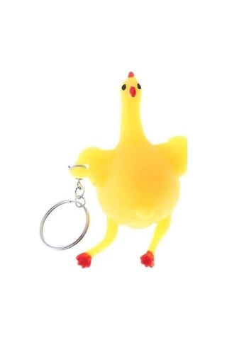 Justcheapstore Squishy Yumurtlayan Tavuk Anahtarlık