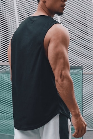 Genius Store Erkek Sporcu Atleti Sıfır Kol Tişört Fitness Gym Antrenman Tişörtü Ter Tutmayan Atlet Sıfırkol-2026 Siyah