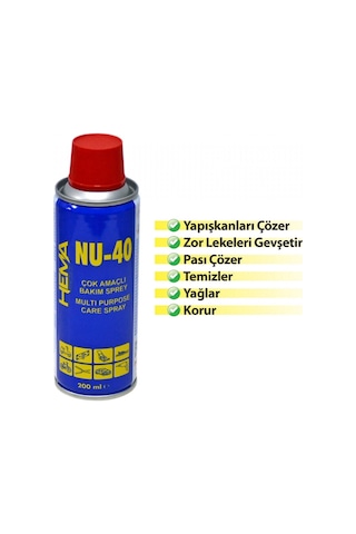 Nyf Nu-40 Çok Amaçlı Bakım Spreyi 200 Ml Hm 016 Hema