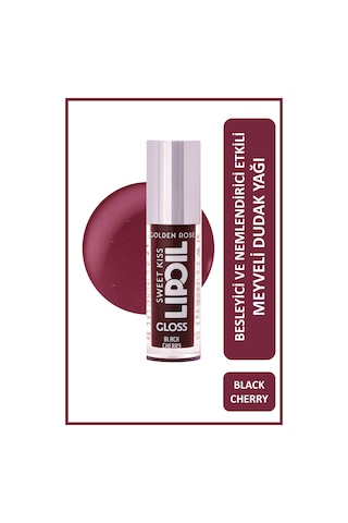 Golden Rose Sweet Kiss Rosehip Murumuru ve Jojoba Yağı İçeren Meyveli Dudak Parlatıcı Yağ 08