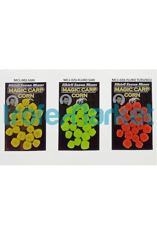Magic Carp Mc1 Serisi Medium-Large 10-12Mm Yüzen Silikon Mısır Sa
