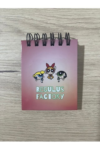 Powerpuff Girls Mini Kapak Not Defteri 50 Sayfa