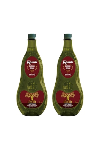 Komili Lezzetlik Meyvemsi Natürel Sızma Zeytinyağı Pet 2 x 2 L