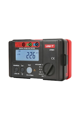 Uni-t Ut582+ Dijital Rcd Elcb Test Cihazı