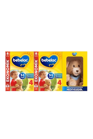 4 Çocuk Devam Sütü 1 Yaş+ 800 Gr X 2 Adet Ayıcık Hediyeli