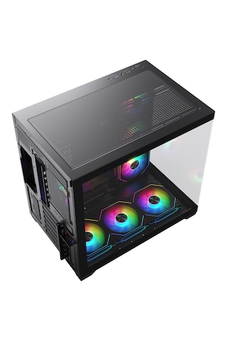 Game İn Game Dream Siyah 7x12cm Argb Fanlı Akvaryum Kasa