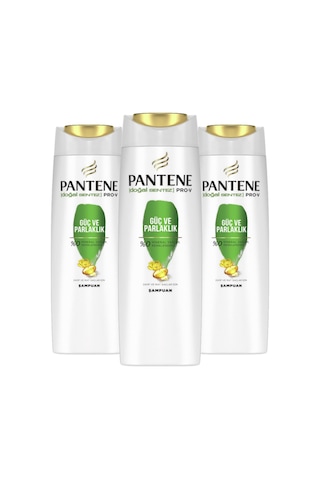3'ü 1 Arada Güç Ve Parlaklık Şampuan 400 Ml 3 Adet İnce Telli