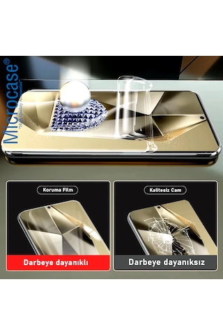 Microcase Samsung Uyumlu Galaxy S26 İle Full Tpu Nano Ön Ekran Koruma Filmi Ekm101