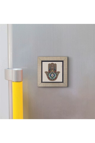 Fatıma Nın Eli Baskılı Mdf Magnet 7x7 104