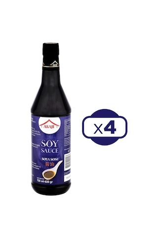 Akaji Soya Sosu 4 x 750 ML