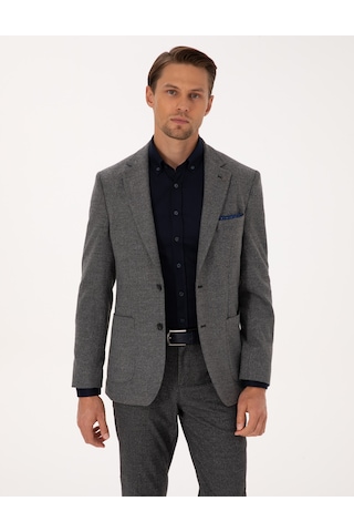 Pierre Cardin Erkek Füme Ceket 50317640-vr058 Füme