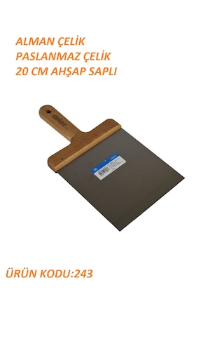 Dekor Macun Küreği Alman Çelik Paslanmaz Çelik 20 Cm Kodu :243