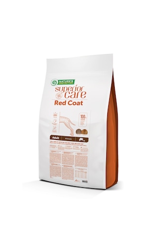 Nature's Protection Superior Care Kızıl/kahverengi Tüylü Köpekler İçin Tahılsız Somonlu Tüm Irklar Yetişkin Köpek Maması 10kg