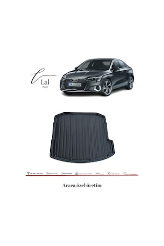 Audi A3 Sedan 2021 Sonrası 3D Bagaj Havuzu