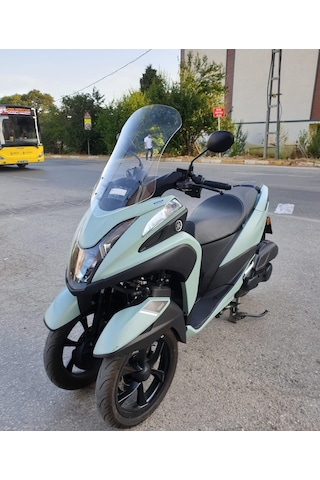 Motocam Yamaha Tricity 125 Ön Cam 2014-2026 Model 60cm Şeffaf Renkli 4mm