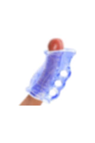 Zaga Oyun Erkek Penis Eğitim Mastürbatörü İki Tarafı Açık Uçlu Tırtıklı Stroker