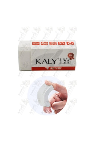 Sınav Silgisi Beyaz Silgi Orta Boy 3 Adet Silka Kaly Yumuşak Sınav Silgisi Ufalanmayan Okul Büro